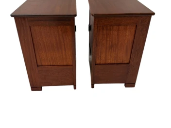 Art Deco Modernist Nightstands by J.A. Muntendam for L.O.V. Oosterbeek, 1920s 2